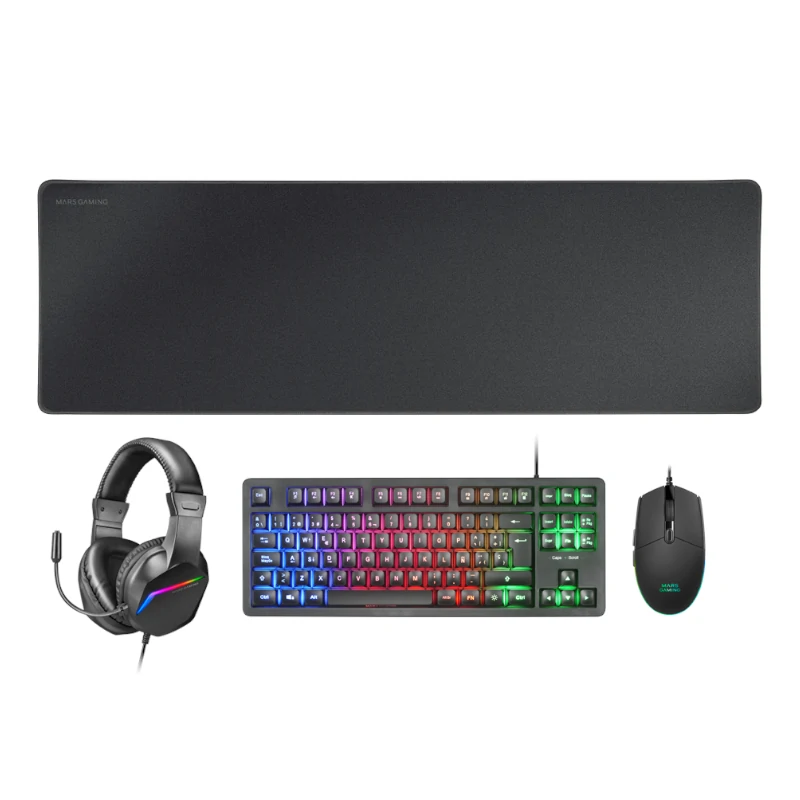 MARS GAMING Combo Gaming MCP-RGB3 4EN1